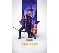 Craftylittlepenguin Hawkeye Poster 2021 Print Unframed A3 A2 A4 Maxi Art Wall Art Home Decor Movies Cinema Disney- 1953 (A3-297 x 420 mm)