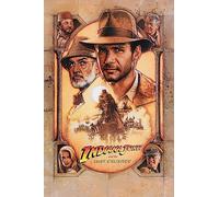 Craftylittlepenguin Indiana Jones & The Last Crusade Poster 1989 Print Unframed A3 A2 A4 Maxi Art Wall Art Home Decor Movies Cinema Disney- 2255 (A2-420 x 594 mm)