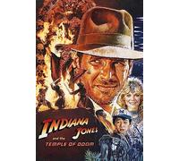 Craftylittlepenguin Indiana Jones & The Temple of Doom Poster 1984 Print Unframed A3 A2 A4 Maxi Art Wall Art Home Decor Movies Cinema Disney- 2254 (A1-594 x 841 mm)