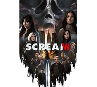 Craftylittlepenguin Scream 6 Poster 2023 Print Unframed A3 A2 A4 Maxi Art Wall Art Home Decor Movies Cinema Horror- 2208 (A1-594 x 841 mm)