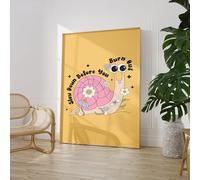 Craftylittlepenguin Slow Down Before You Burn Out Poster Wall Prints Art A5 A4 A3 A2 A1 Maxi Home Decor Unframed Trendy Colourful Motivational Inspirational Artwork - 9162 (A2-420 x 594 mm)