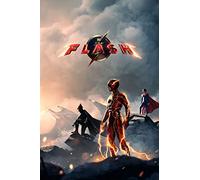 Craftylittlepenguin The Flash Poster 2023 Print Unframed A3 A2 A4 Maxi Art Wall Art Home Decor Movies Cinema - 2219 (Maxi - 61cm x 91cm)