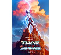 Craftylittlepenguin Thor Love and Thunder Poster 2022 Print Unframed A3 A2 A4 Maxi Art Wall Art Home Decor Movies Cinema Disney- 1994 (Maxi - 61cm x 91cm)