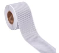 CRAFTYMELODY 15m Reflective Heat Transfer Vinyl Tape High Visibility Reflective Light Sticker 2 Inch Iron on Fabric Clothing Tape Stripe Cloth Patches for Shirts Canvas Bag DIY Decorations