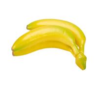 CRAFTYMELODY 1Pcs Artificial Banana Bunch Yellow Artificial Foam Bananas Simulation Fruit Bunch Simulated Banana Fruit Models for Mini House Store Decoration Photo Props Home Kitchen Decoration