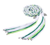 CRAFTYMELODY 1Pcs Handfasting Cord White Green Wedding Lasso Handfasting Cord Cotton Wedding Lasso Rope with Pendants Cotton Weddings Cords with Metal-Tipped Ends Lazos para Boda Wedding Cords