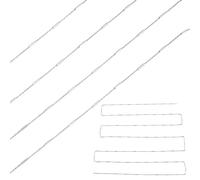 CRAFTYMELODY 5Pcs Stainless Steel Cable Chains Soldered Column Jewelry Making Chain Bar Tube Chain Bulk 1.5mm Wide for Women Necklace Bracelets DIY Jewelry Making DIY Crafts Accessories