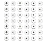 CRAFTYMELODY 60Pcs 304 Stainless Steel Earring Backs 2mm Flat Round Earrings Backs Secure Pierced Locking Earring Lifters Screw on Earrings Back Replacements Large Heavy Ear Support Ear Nuts