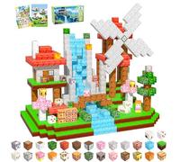 CraftyNest 100PCS Magnetic Blocks, Magnetic Tiles Building Blocks, Magnetic Cubes, Sensory STEM Toys for 3-5 4-6 5-7 6-8 Year Old Boys Girls Christmas Birthday Gifts