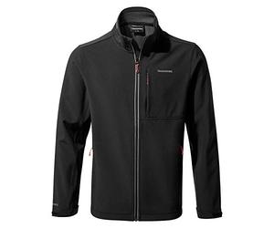 Crag hoppers Men's Altis Lightweight Jacket Insulating Wind & Water Resistant Outdoor Coat, Black, 3XL