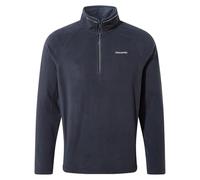 Crag hoppers Men's Corey VI Half Zip Fleece Lightweight Insulating Top, Dark Navy Blue, 3XL