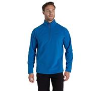 Crag hoppers Men's Corey VI Half Zip Fleece Lightweight Insulating Top, Fresh Blue, S