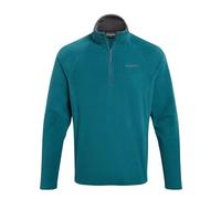 Crag hoppers Men's Corey VI Half Zip Fleece Lightweight Insulating Top, Sacramento Green, XL