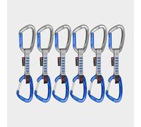 Crag Keylock 10Cm Quickdraws 6-Pack - Blue, Blue One Size