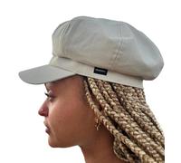 CRAGGI Bags and Accessories Women's Craggi Baker Boy Cap-Light Stone Newsie, 56-61cm Elasticated