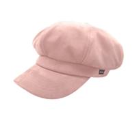 Craggi Baker Boy Hat Newsboy Cap Pink Velvet Ladies Hat