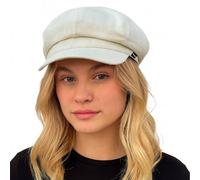 Craggi Vintage Denim Style Baker Boy Cap - Stone Craggi Stone One Size