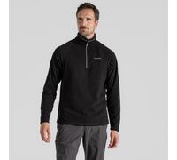 Craghoppers Men's Corey HZ Fleece Sweater, Black, S