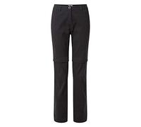 'Kiwi Pro II Convertible' Regular Fit Hiking Trousers Craghoppers Black 10R