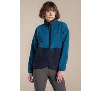 Craghoppers Women's Avens Borg Full-Zip Insulating Active Fleece Jacket in Blue | Size: 14 Craghoppers Blue 14