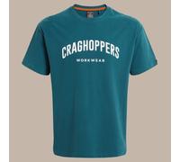 Craghoppers Batley Dark Aegean Blue Relaxed Fit T-shirt Cet007