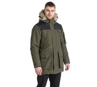 Craghoppers Bishorn III Waterproof Parka Jacket: Woodland Green/Black: