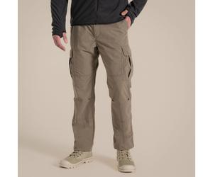 CRAGHOPPERS BNWT W38 L32 DARK BEIGE MENS NOSILIFE CARGO 111 TROUSERS RRP £85