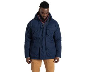 Craghoppers Breckon Insulated Waterproof Jacket: Blue Navy: M Size: M,