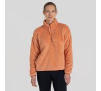 Craghoppers Womens/Ladies Bron Half Zip Fleece Top (14 UK) (Clay)