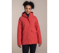 Craghoppers Women's Caldbeck Thermic Hooded Waterproof Breathable Padded Jacket in Red | Size: 8 Craghoppers Red 8