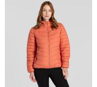 Craghoppers Compresslite Ix Hooded Water Repellent Insulating Jacket In Orange Orange 8