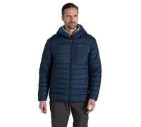 Craghoppers Compresslite VIII Hooded Jacket: Blue Navy / Brisk Blue: L