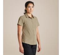 Craghoppers Women's 'Expert Kiwi' Short Sleeved Shirt in Beige | Size: 10 Craghoppers Beige 10