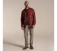 Craghoppers Craghoppers Men's Gable Long Sleeved Shirt Red, Size: M