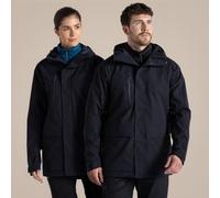 Craghoppers Unisex 'Expert Kiwi Pro' Stretch Waterproof Long Jacket in Dark Navy | Size: XL Craghoppers Dark Navy XL
