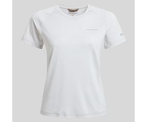 Craghoppers Ellie Short Sleeved Yoga Shirt - Lunar Grey - 14 EU