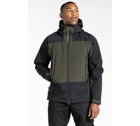 Craghoppers Unisex Expert Active Jacket Waterproof Shell, Dark Cedar, Blk, M