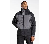 Craghoppers Expert Active Hooded Waterproof Jacket In Grey Grey L