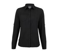Craghoppers Women's Long-Sleeved Shirt 'Expert Kiwi' Black Size 14