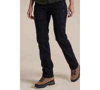 Craghoppers Women's Expert Kiwi Pro' Stretch Water Repellent Trousers in Black | Size: 10 Craghoppers Black 10