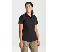 Craghoppers 'expert Kiwi' Short Sleeved Shirt In Black