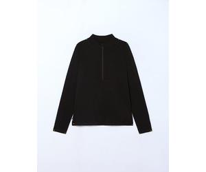 Craghoppers Expert Merino Half Zip Long Sleeve Base Top Insulating Baselayer - Perfect for Activewear, Working Out, Fintess & Gym Black