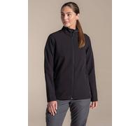 Craghoppers Expert Womens Basecamp Ii Softshell Jacket In Black Black