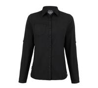 Craghoppers Womens Expert Kiwi Long Sleeved Shirt, Pebble, Size 8