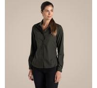 Craghoppers Exp Kiwi Long Sleeve Shirt Green 40 Woman