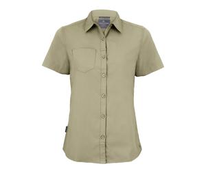 Craghoppers Expert Women's Kiwi Short-Sleeved Shirt CES004 - Adult's Plain Top