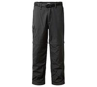 Craghoppers Men's Kiwi Convertible Trousers Black Pepper