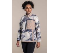 Craghoppers CWA415 Grange Half Zip Colour: L50 Ecru Print, Size: 8