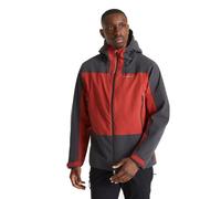 Craghoppers Gryffin Waterproof Jacket: Black Pepper/Red: XL Size: XL,