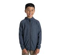 Craghoppers Kid's Frey Nosilife Hooded Jacket - Blue Navy - 3-4 Years - Blue Navy - 61% Polyester/36% Cotton/3% Elastane